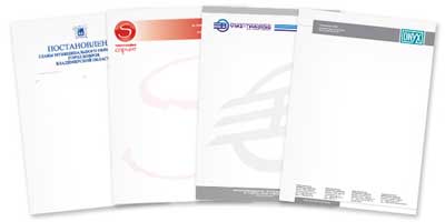 Печать фирменных бланков