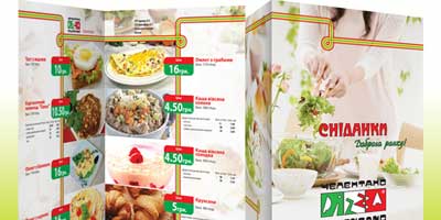 Печать меню