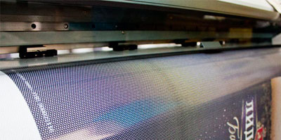 Печать на перфорированной пленке